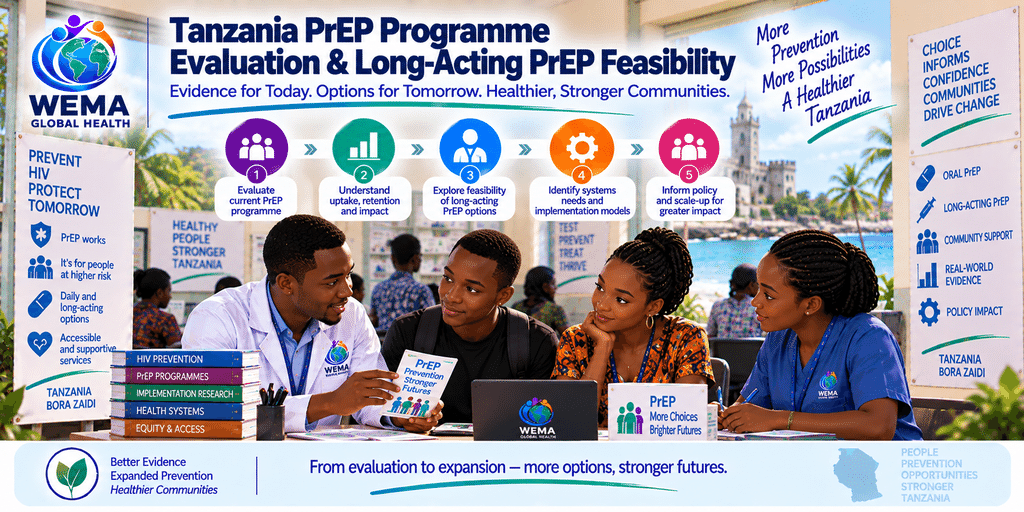 Tanzania PrEP Programme Evaluation & Long-Acting PrEP Feasibility
