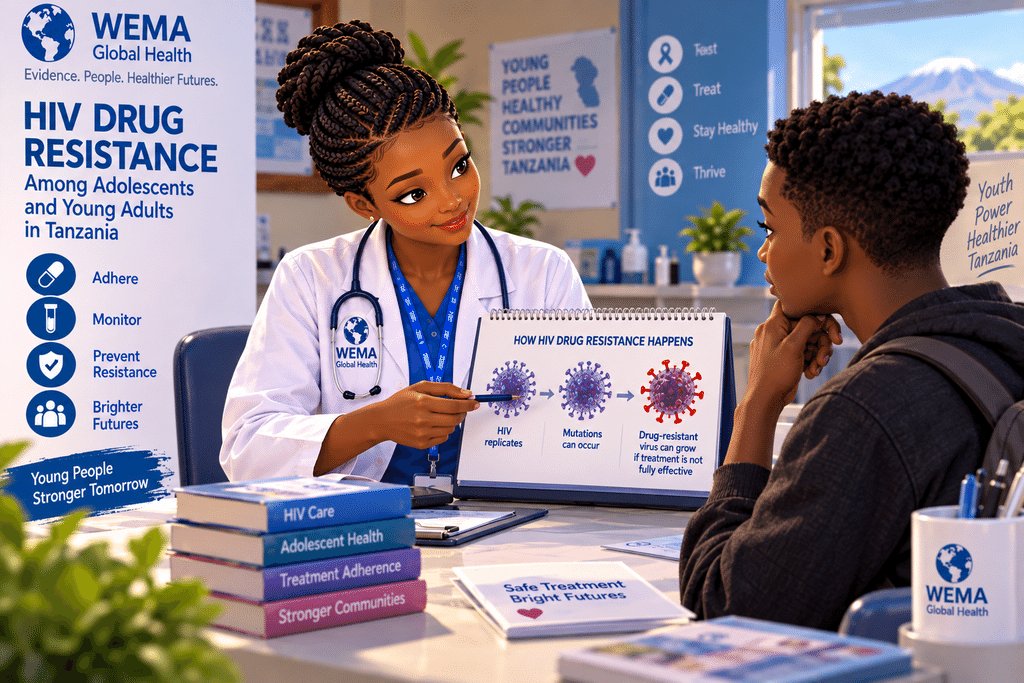 HIV Drug Resistance Among Adolescents and Young Adults in Tanzania publication hero
