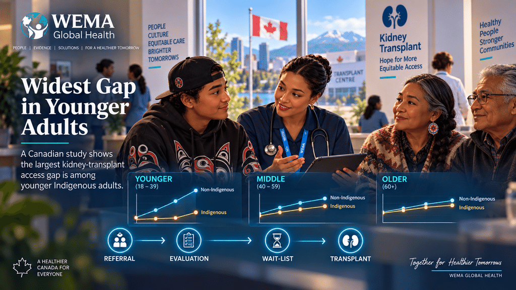 The Largest Transplant Gap Was Among Younger Indigenous Adults publication hero